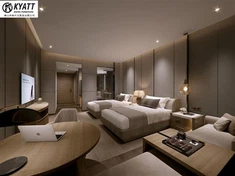 Enkeltseng Hotel Soveværelse Møbler